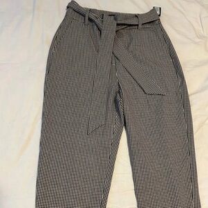 RW&CO High Waist Checkered Pants